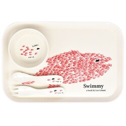 食器セット ベビー レオレオニ メラミン ギフトセット スイミー LLB-3001