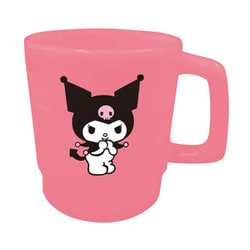 コップ 350ml 取っ手付き サンリオ プラスチック ピンク SRF-604