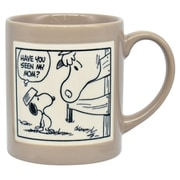 マグカップ 300ml スヌーピー PEANUTS 磁器 グレー PJ-1500