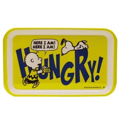 トレー 26cm S スヌーピー PEANUTS プラスチック イエロー PL-1400