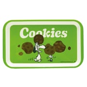 トレー 26cm S スヌーピー PEANUTS プラスチック グリーン PL-1402