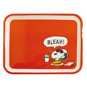 トレー 33cm M スヌーピー PEANUTS プラスチック レッド PL-1602