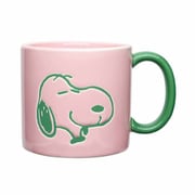 マグカップ 340ml スヌーピー PEANUTS 磁器 ピンク PM-1810