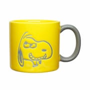 マグカップ 340ml スヌーピー PEANUTS 磁器 イエロー PM-1811