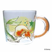 マグカップ 390ml ディズニープリンセス 耐熱ガラス ピンク WDK-2820