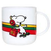 マグカップ 440ml スヌーピー PEANUTS 耐熱ガラス RAINBOW PM-2902