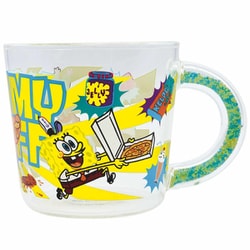 マグカップ 390ml スポンジボブ ガラス イエロー SBE-2800