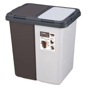 ゴミ箱 40L 2分別式ペール 横型