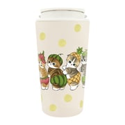 タンブラー 360ml mofusand キャリー 保温 保冷 もぎたてにゃん 53-2181
