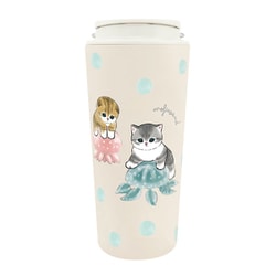 タンブラー 430ml mofusand キャリー 保温 保冷 クラゲ 53-2184