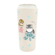 タンブラー 430ml mofusand キャリー 保温 保冷 クラゲ 53-2184