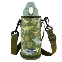 水筒 700ml アウトドアプロダクツ ステンレスワンプッシュボトル ダイナソー 314-315