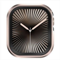 アップルウォッチ 対応 カバー フィルム 一体型 耐衝撃 薄型 軽量 フルカバー Modern Hybrid Case ピンク SE_W12CSPCMH_PK