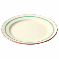 プレート 18cm Linea グリーン 24-463093