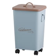収納ボックス バルトゥ コンテナカート キャスター付き 13L 幅27×奥行21×高さ43cm ブルー HF-501-BL