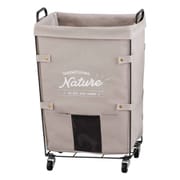 収納ボックス ナチュレル カート L キャスター付き グレー FL-606-GY