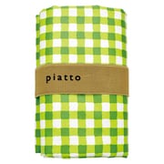 レジャーシート piattoレジャーシート ミックスチェック 90×150cm ギンガムグリーン A560GR