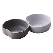 ベビー 食器 ボウルセット SUCSUC ボウル2Pセット PK 150ml 日本製 グレー 23063