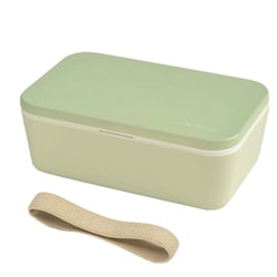 お弁当箱 mille-feuille シンプルランチBOX 1段 600ml ピスタチオ 42423