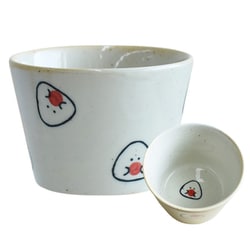 カップ 260ml ぎゅっとおにぎりさん 陶磁器 波佐見焼 梅 47072