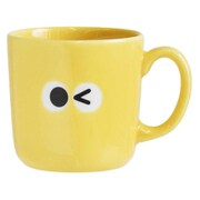 マグカップ 250ml イロイロオメメ 陶磁器 イエロー 44212