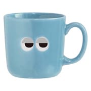 マグカップ 250ml イロイロオメメ 陶磁器 ブルー 44213