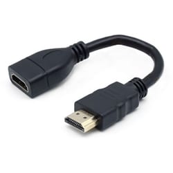 HDMIオス-HDMIメス 延長ケーブル 15cm JTHDMI-EX15