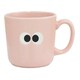 マグカップ 250ml イロイロオメメ 陶磁器 ピンク 44231