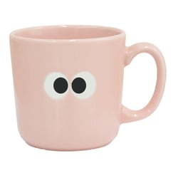 マグカップ 250ml イロイロオメメ 陶磁器 ピンク 44231