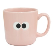 マグカップ 250ml イロイロオメメ 陶磁器 ピンク 44231