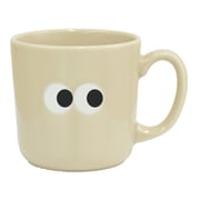 マグカップ 250ml イロイロオメメ 陶磁器 ベージュ 44232
