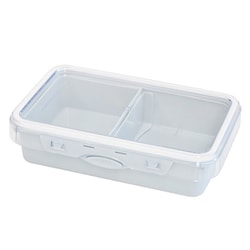 弁当箱 800ml PUSH＆PUSH ランチBOX ブルー 68045