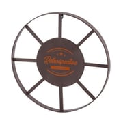 オーナメント ガラージュ ホイール 車輪 ブラウン HR-102-BR