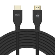 HDMIケーブル HDMI2.1 ウルトラハイスピード 2m 8K60Hz/4K120Hz HDR Ultra High Speed HDMI Cable 認証品 ブラック PXH212B-O