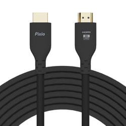 HDMIケーブル HDMI2.1 ウルトラハイスピード 3m 8K60Hz/4K120Hz HDR Ultra High Speed HDMI Cable 認証品 ブラック PXH213B-O