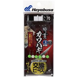 ハヤブサ 瞬貫KWビーズ速掛カワハギ 5-3