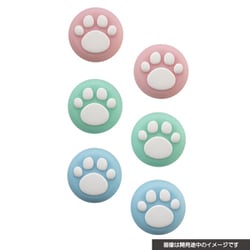 CY-S2PCASCNP-PA [Switch2 Proコン用 アナログスティックカバー ねこにゃんプラス パステル]