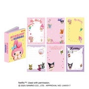 Netflixシリーズ「My Melody & Kuromi」 パタパタメモ (1)