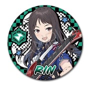 SYNC-GBC3RE-YG ガールズバンドクライ レザーバッジ(丸形) 第3弾 リン