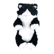 P-1393 ひざねこ すやすや ぬいぐるみ S ハチワレ