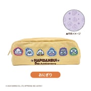 HV03-02 サンリオキャラクターズ はぴだんぶい コーデュロイペンポーチ おにぎり