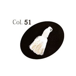 タッセルポンポン No.51 クリームホワイト