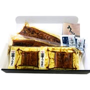鹿児島産 完全無投薬養殖の鰻蒲焼 2尾・一食カット2袋詰合せ [冷凍品]