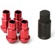 WG アルミロングロック M12XP1.25 4コイリ RED 0053059