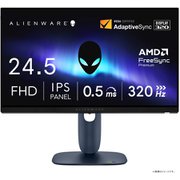 ゲーミングモニター Alienware 24.5インチ FHD 320Hz/IPS、非光沢/DP 1.4×1、HDMI×2/縦横回転、高さ調整/無輝点3年保証 AW2525HM-R