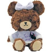 218742-25 くまのがっこう ペアぬいぐるみ もこもこルームウェア リボン