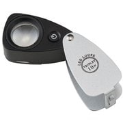 高倍率ルーペ 10倍 W-15LED