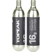 16g ネジ付 CO2 カートリッジ 2本セット YPP12800