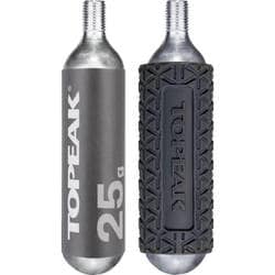 25g ネジ付 CO2 カートリッジ 2本 スリーブ付 YPP20100