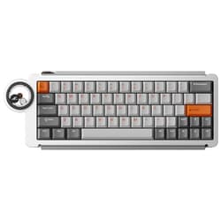 ice ring 63 ゲーミングキーボード ラピッドトリガー搭載 放熱デザイン Silver Orbit ICERING-SIL
